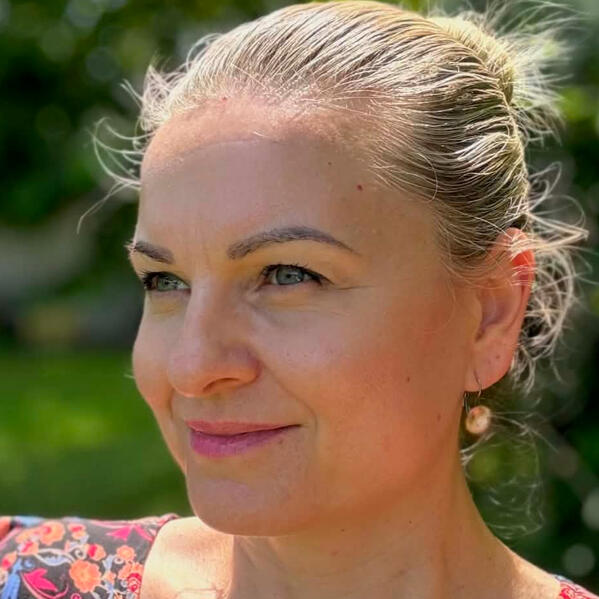Hajdu Erika life & business coach portréja
